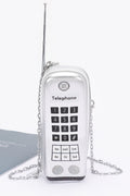 Metallic Handphone Novelty Bag - Pikemla