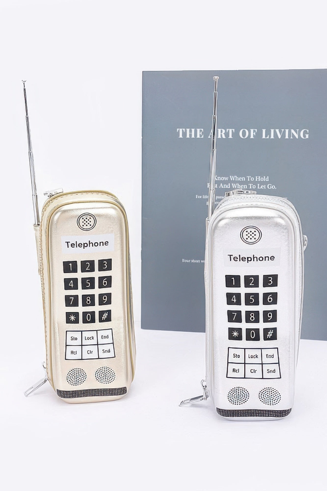 Metallic Handphone Novelty Bag - Pikemla