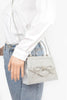 Rhinestone Ribbon Top Handle Bag - Pikemla