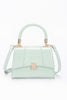 Enamel Flap Crossbody Bag - Pikemla