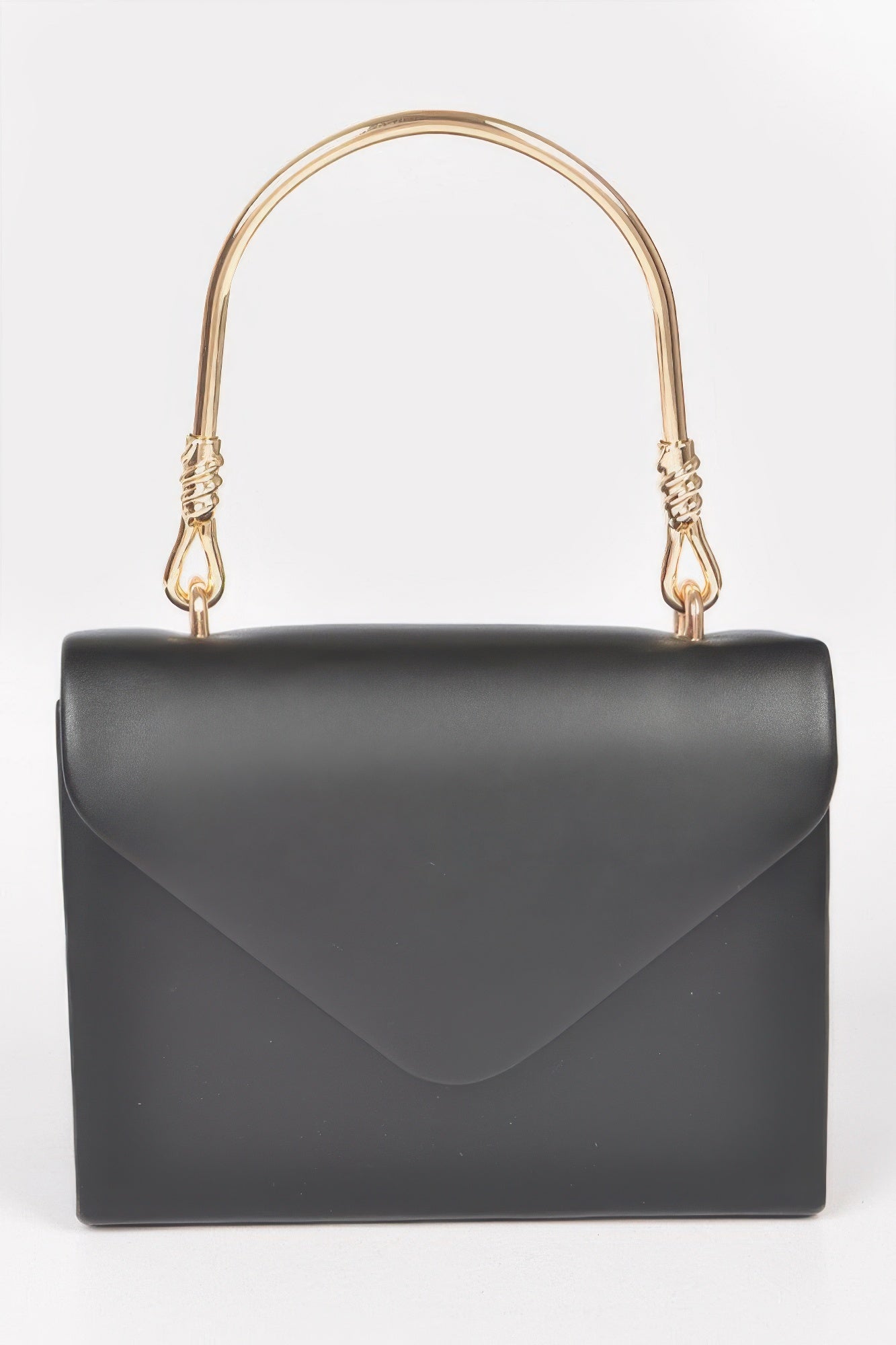 Vegan Metal Handle Bag - Pikemla