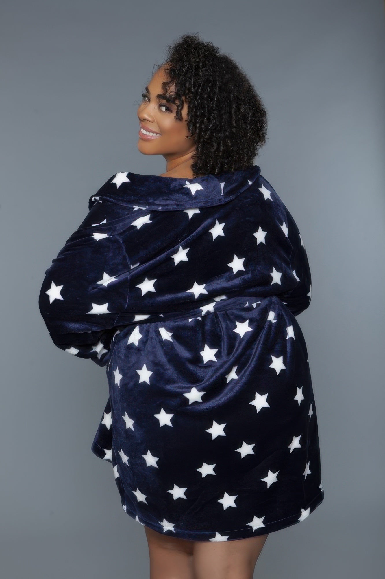 Kaylee Robe Star Print - Pikemla