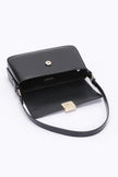Enamel Flap Shoulder Bag - Pikemla