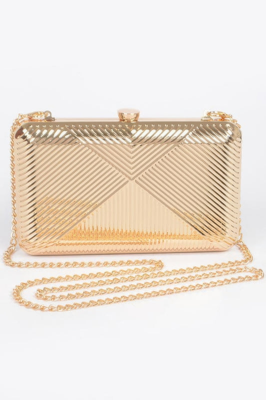 Vintage Metal Clutch - Pikemla