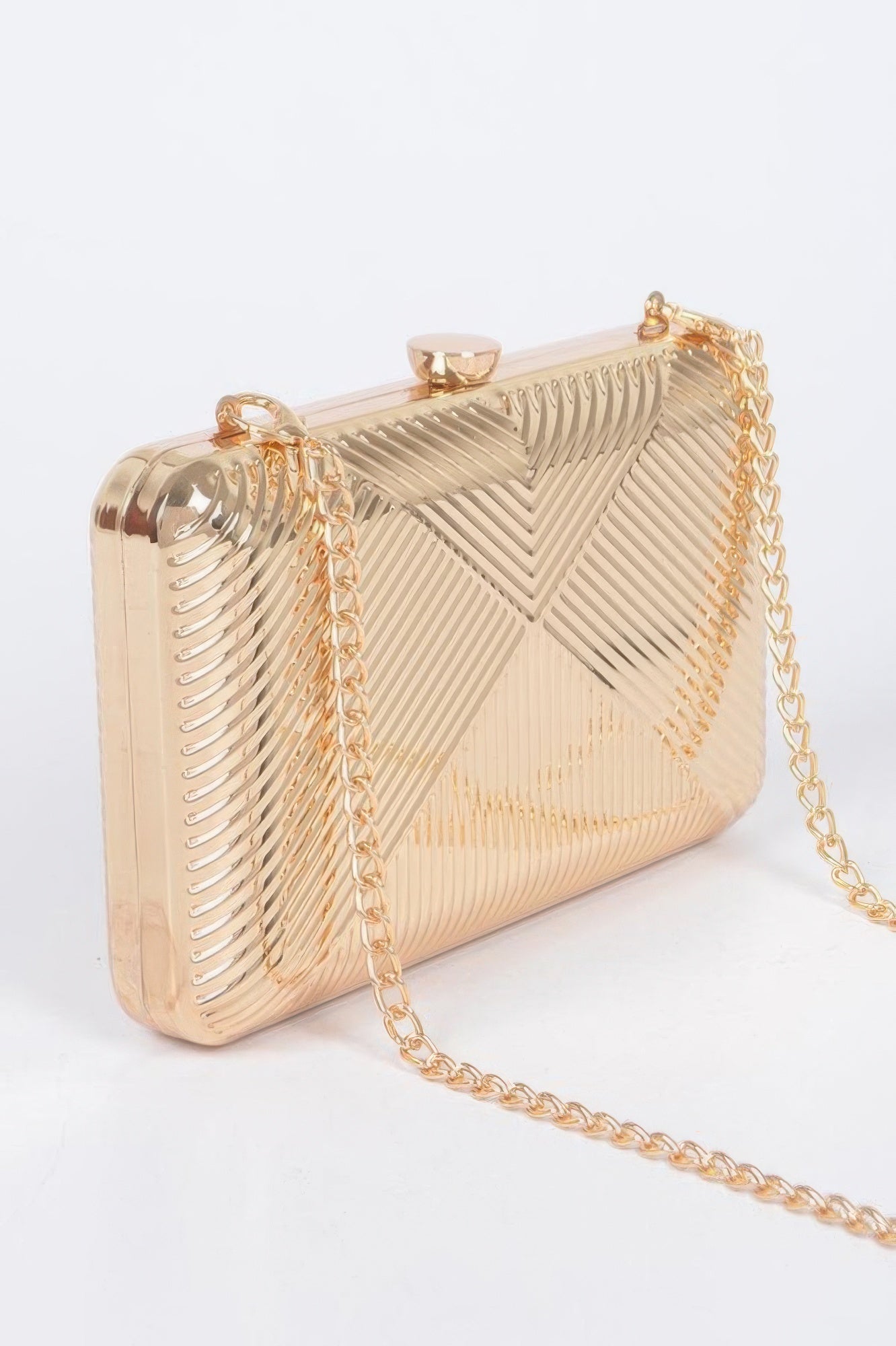 Vintage Metal Clutch - Pikemla