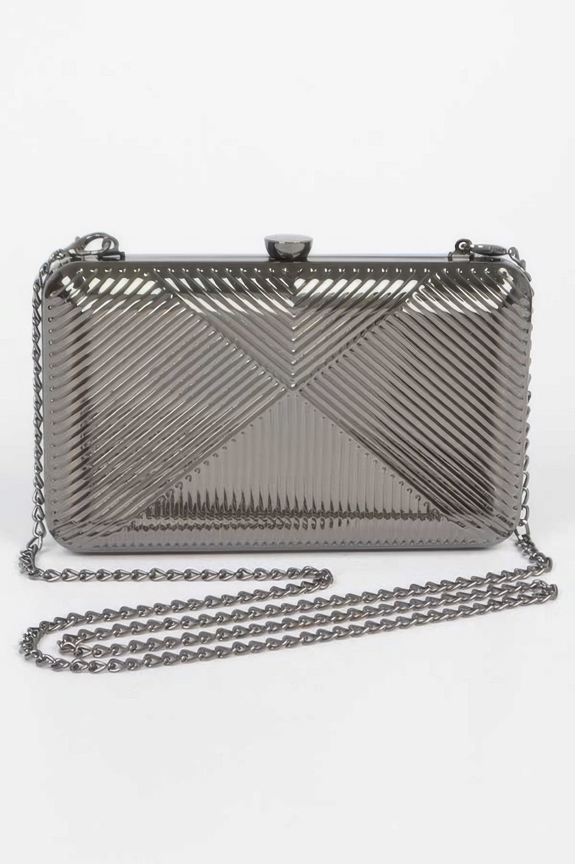 Vintage Metal Clutch - Pikemla