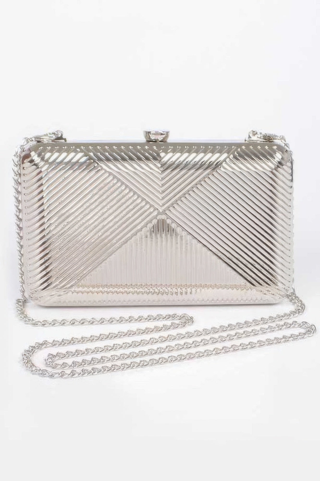 Vintage Metal Clutch - Pikemla
