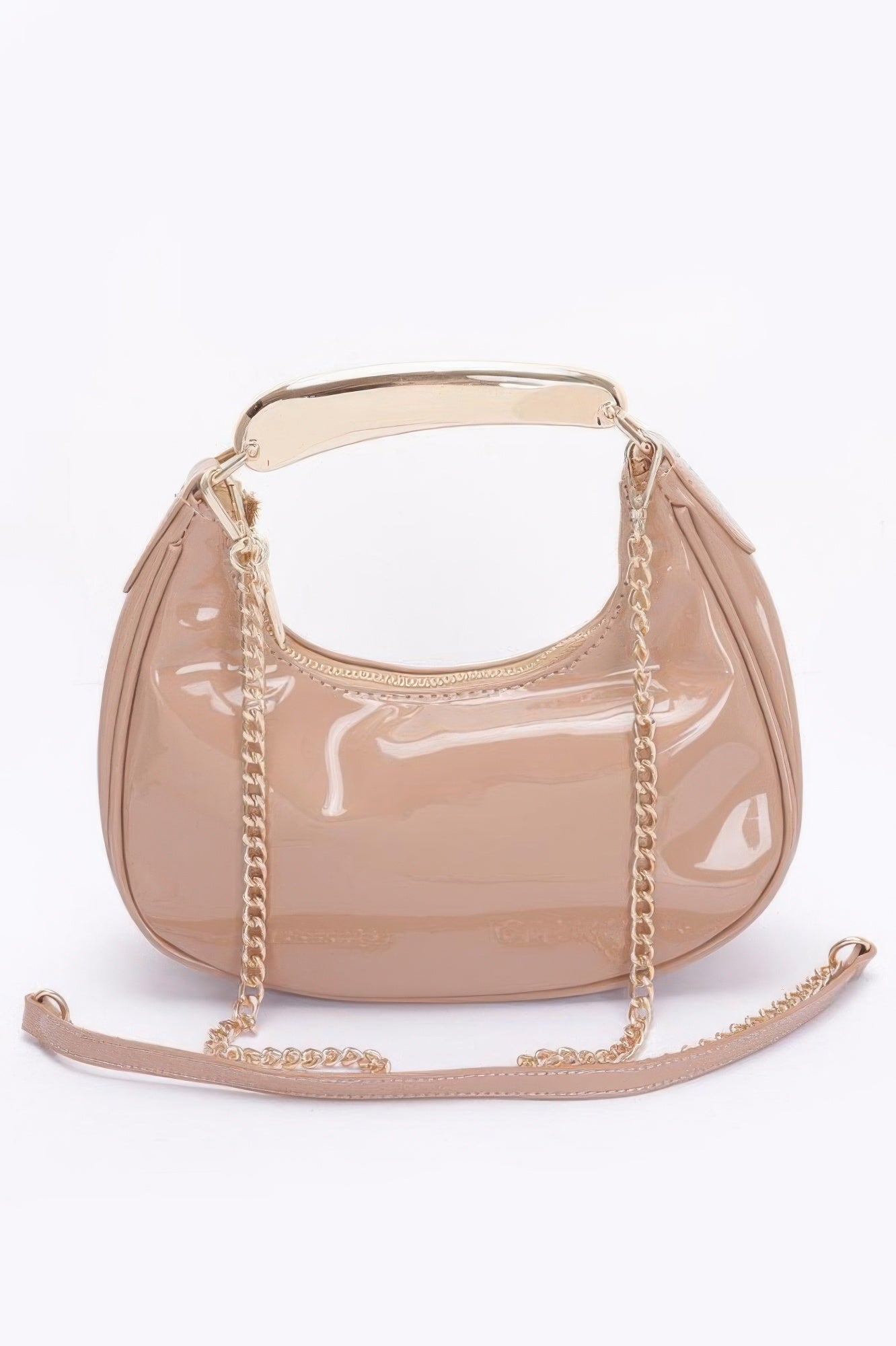 Enamel Metal Handle Bag - Pikemla