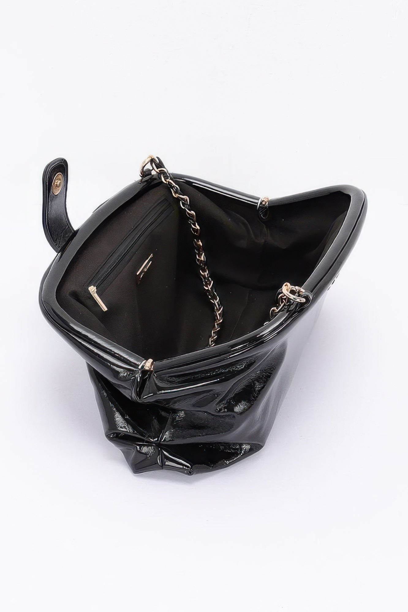 Enamel Frame Shoulder Bag - Pikemla