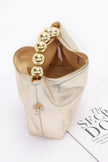 Metallic Ccb Ball Handle Bag - Pikemla