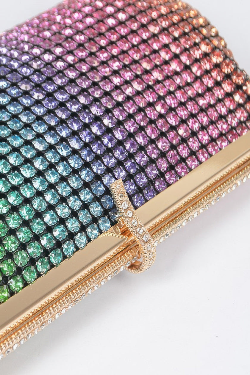 Rhinestone Party Clutch - Pikemla