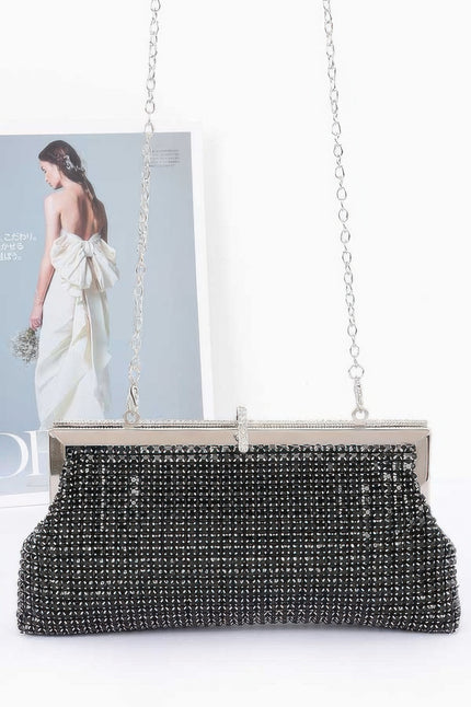 Rhinestone Party Clutch - Pikemla