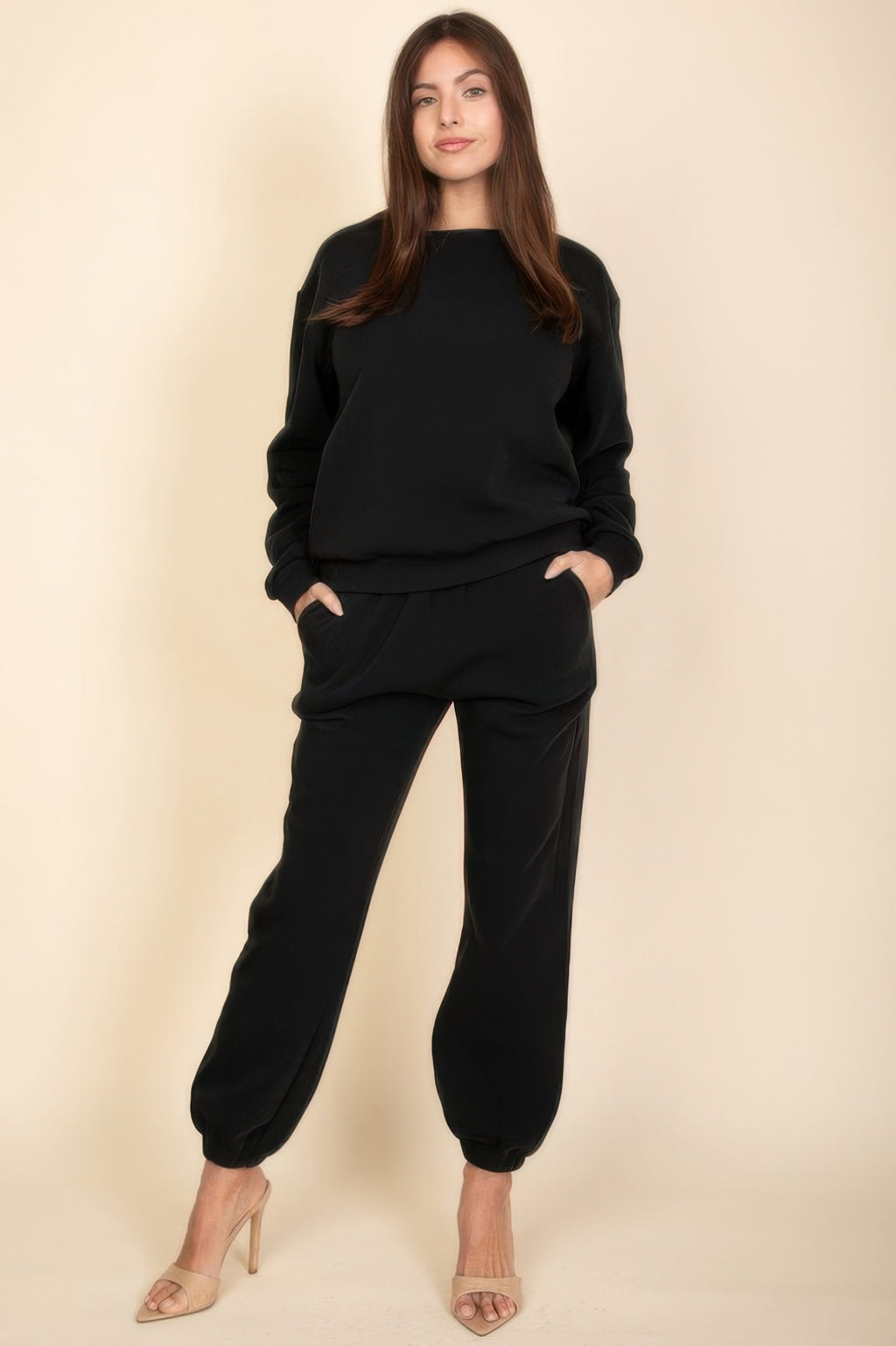 Classic Poly Fleece Crewneck Pullover - Pikemla