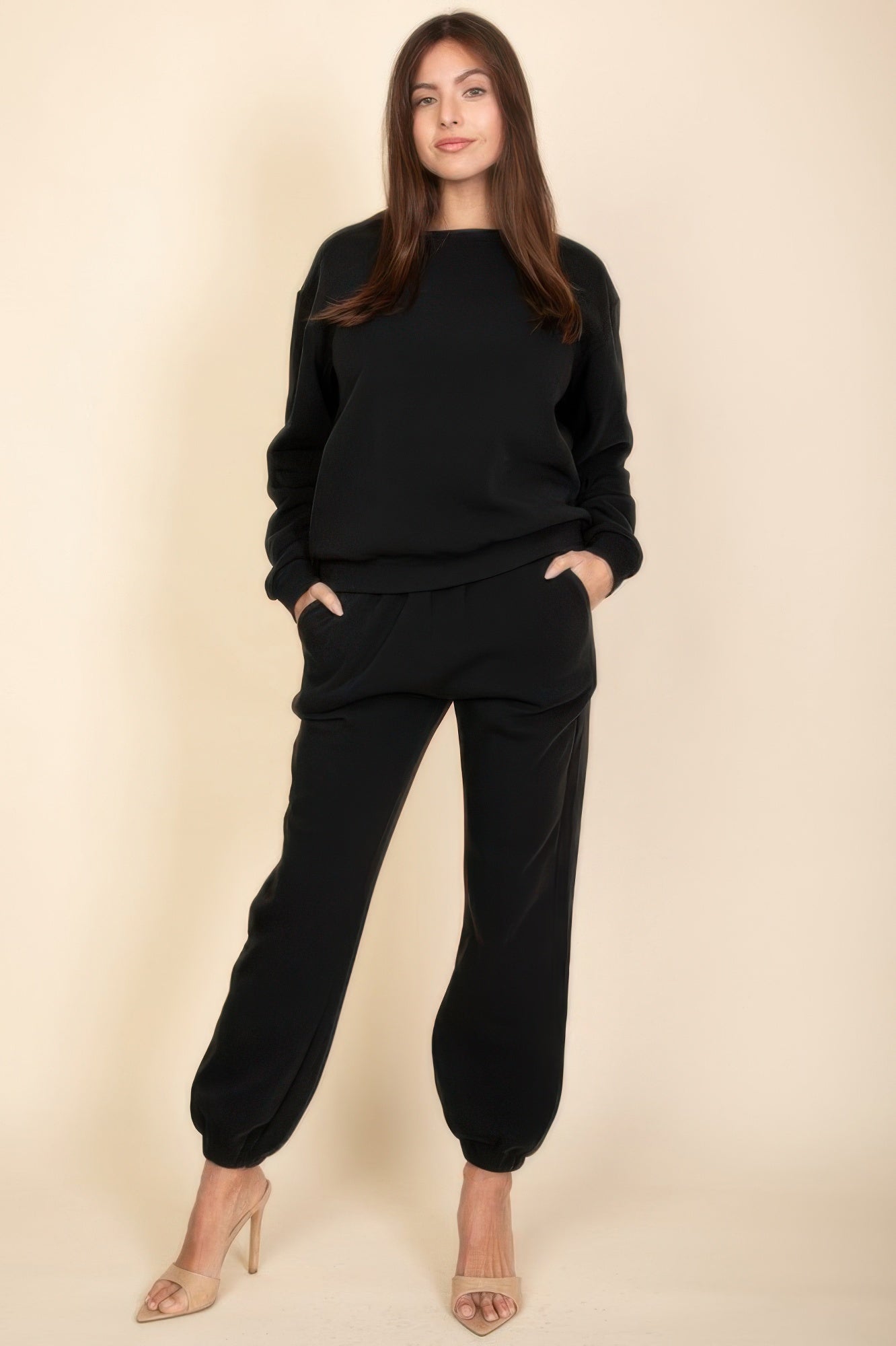 Classic Poly Fleece Crewneck Pullover - Pikemla