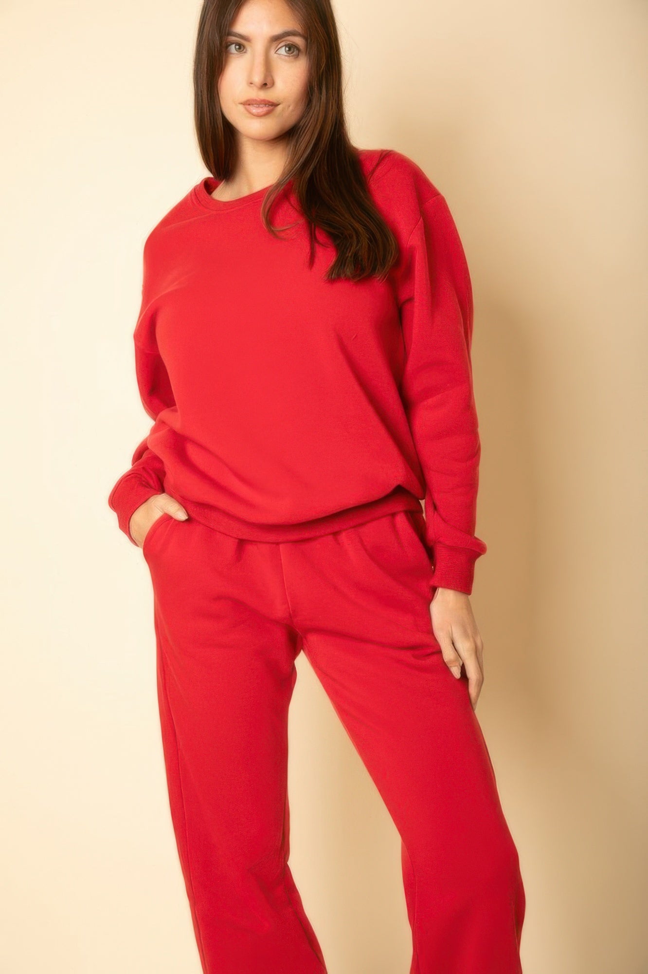 Classic Poly Fleece Crewneck Pullover - Pikemla
