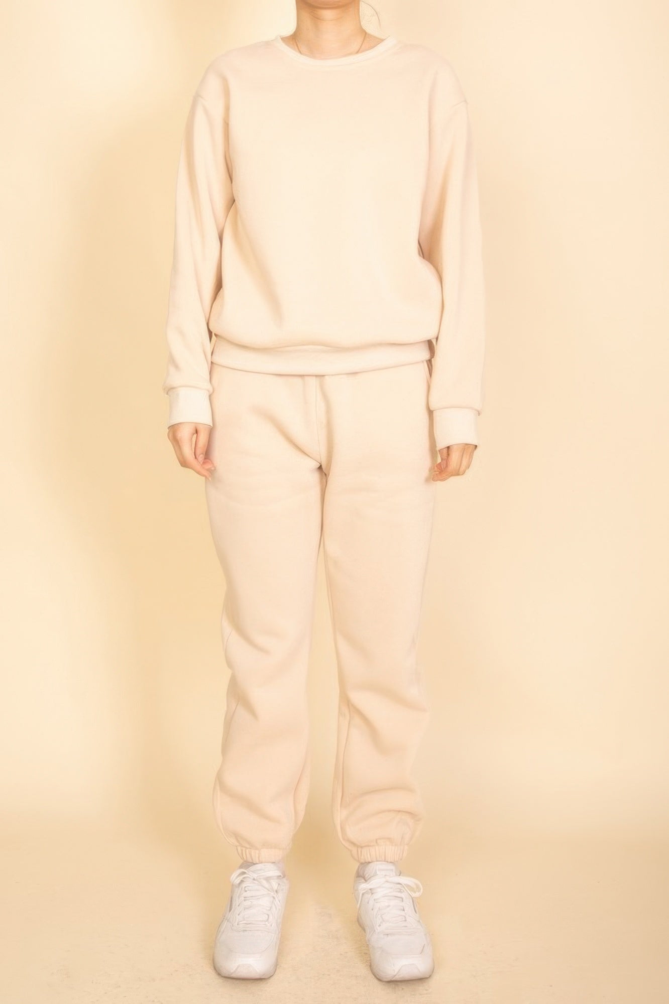 Classic Poly Fleece Crewneck Pullover - Pikemla