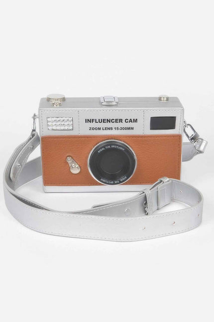 Faux Leather Camera Bag