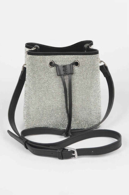 Rhinestone Bucket Bag