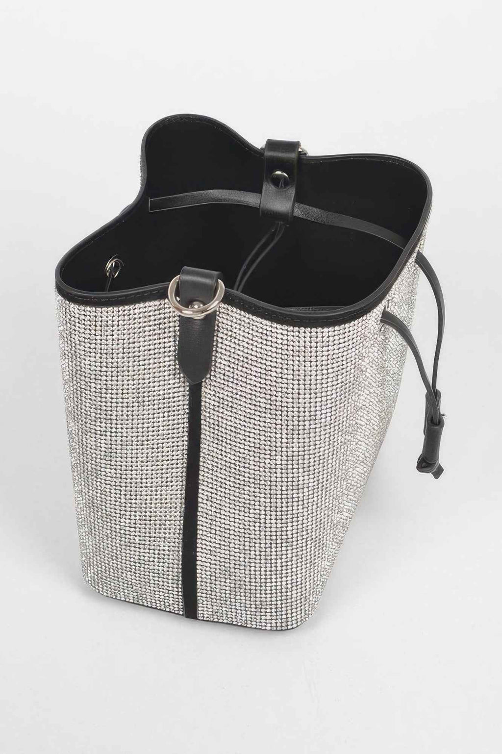 Rhinestone Bucket Bag