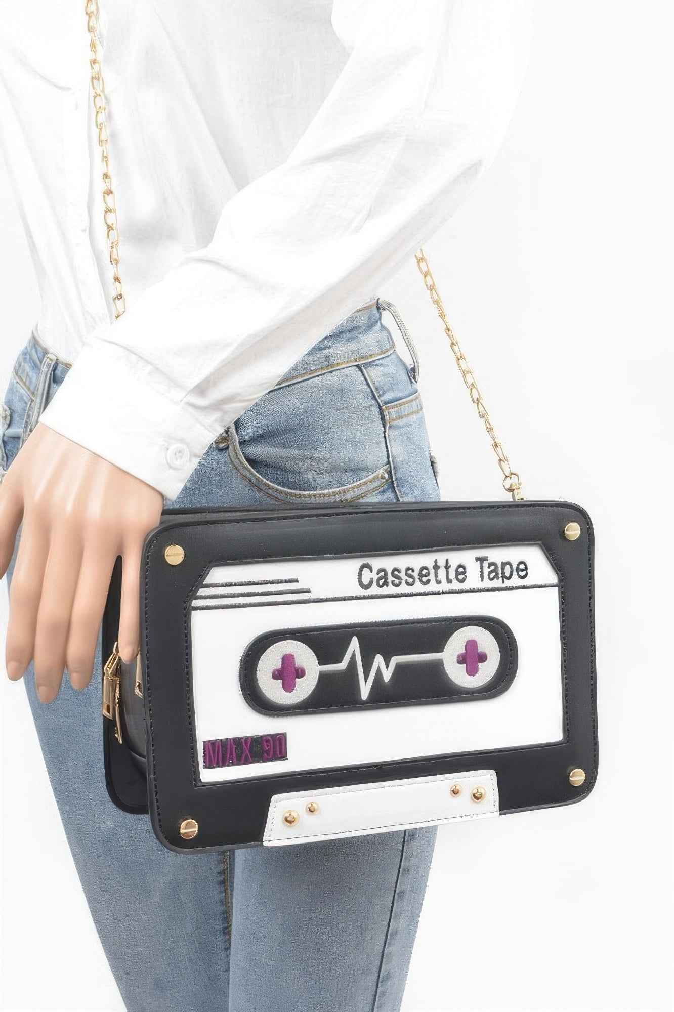 Cassette Tape Novelty Bag