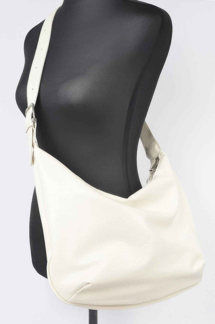 Faux Leather Old Money Look Shoulder Bag