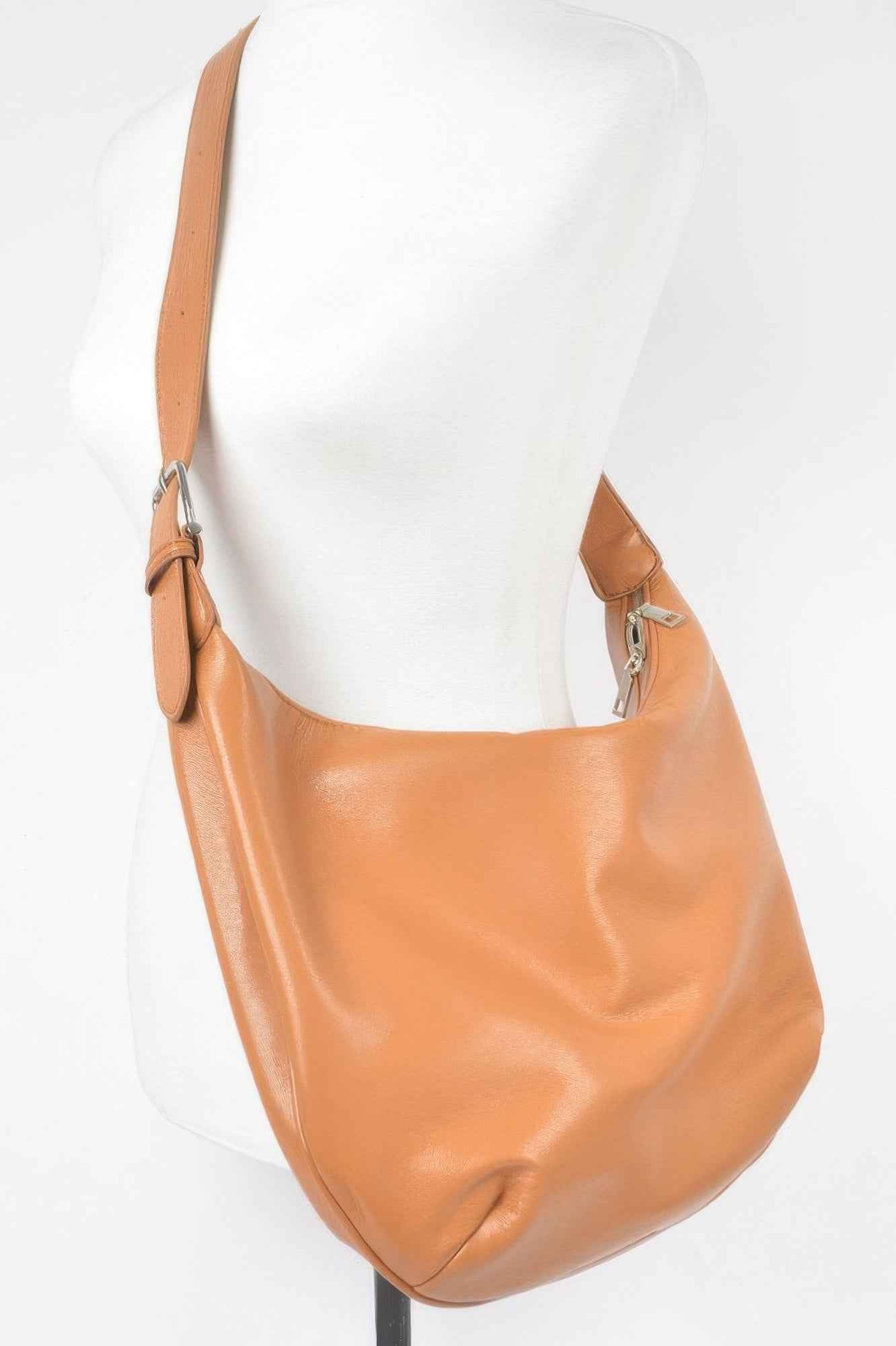 Faux Leather Old Money Look Shoulder Bag