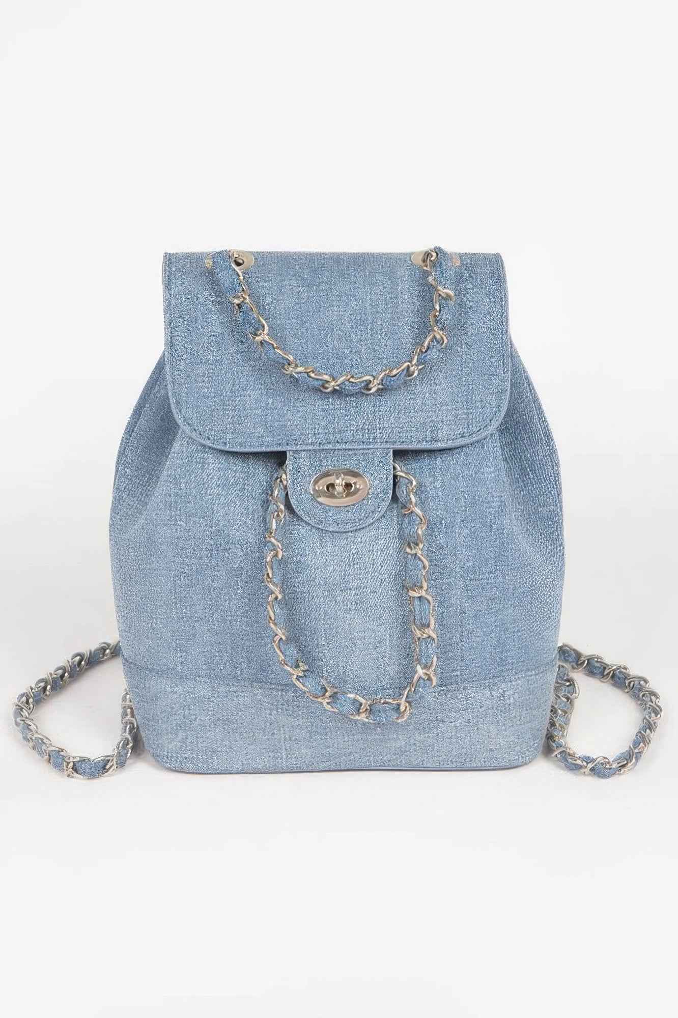 Denim Backpack