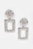 Hammered Multi Metal Earring
