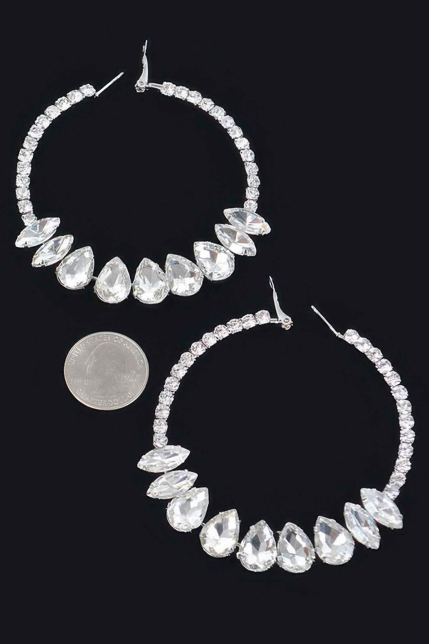 Rectangle Daggle Earring