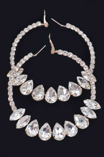 Rectangle Daggle Earring