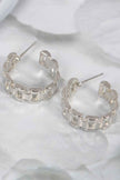 Chain Hoop Earrings