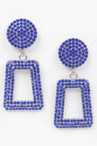 Glittered Beads Drop Earrings