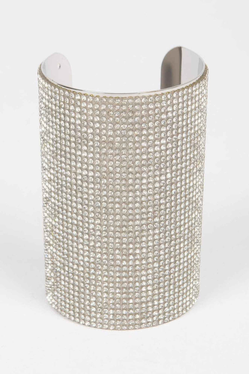 Rhinestone Metal Cuff