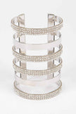 Rhinestone Metal Cuff