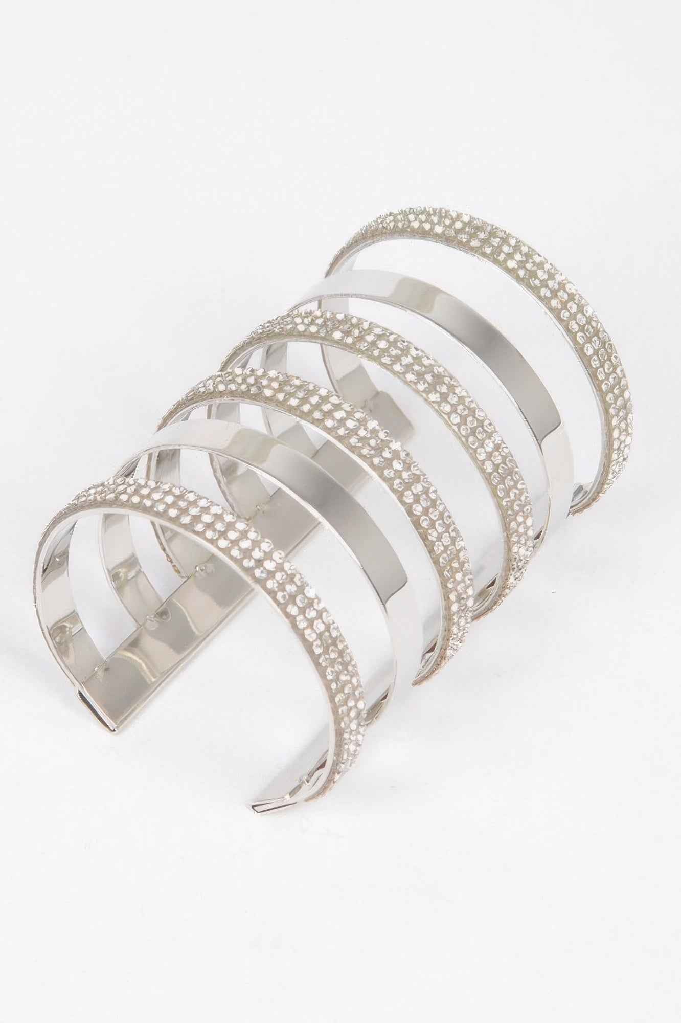 Rhinestone Metal Cuff