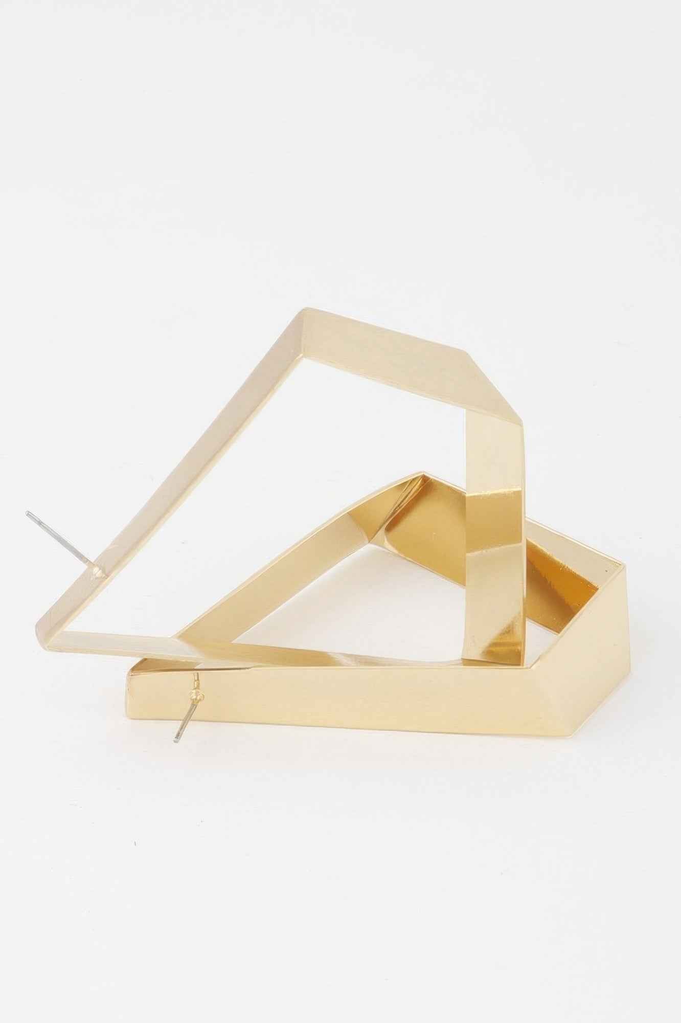 Abstract Straight Shape Earrings