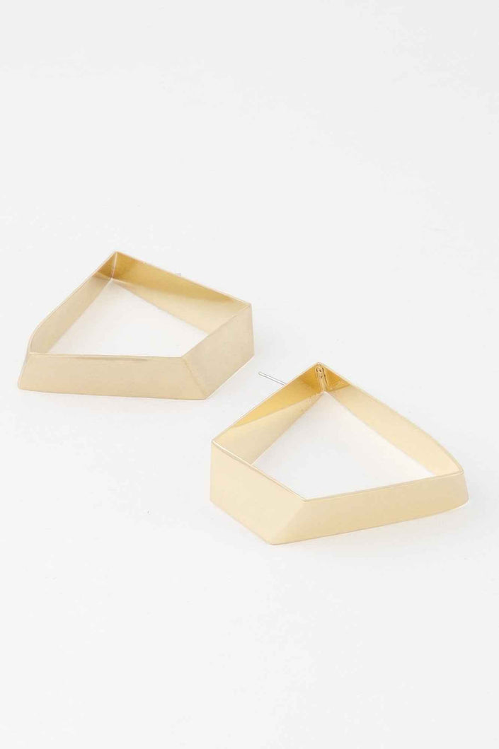 Abstract Straight Shape Earrings