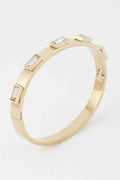 Multi Crystal Clasp Bracelet