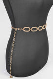 Oval Metal Plus Size Chain Belt