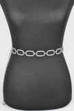 Oval Metal Plus Size Chain Belt