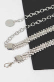 Rhinestone Plus Size Chain Belt