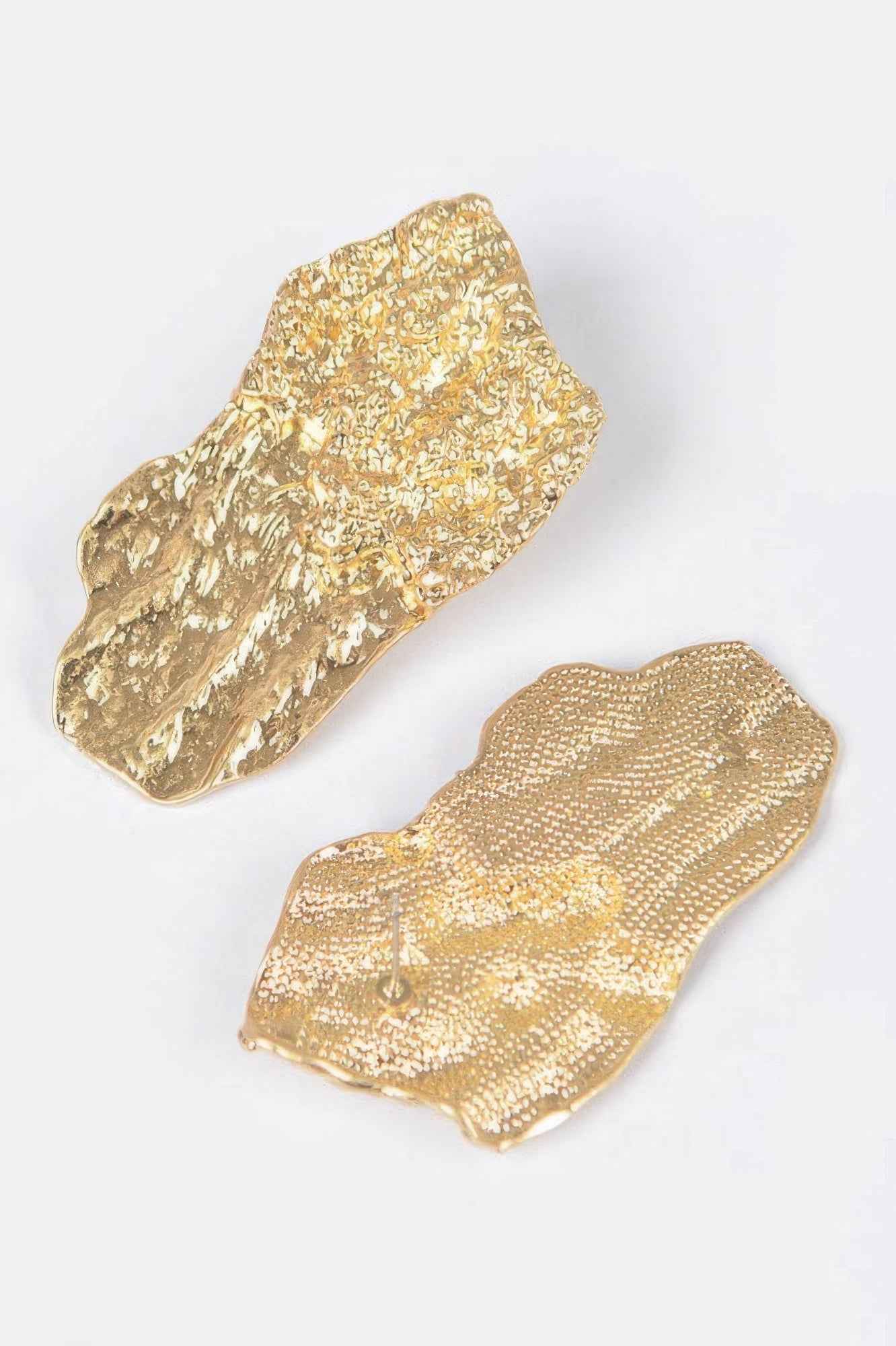 Cast Metal Earring
