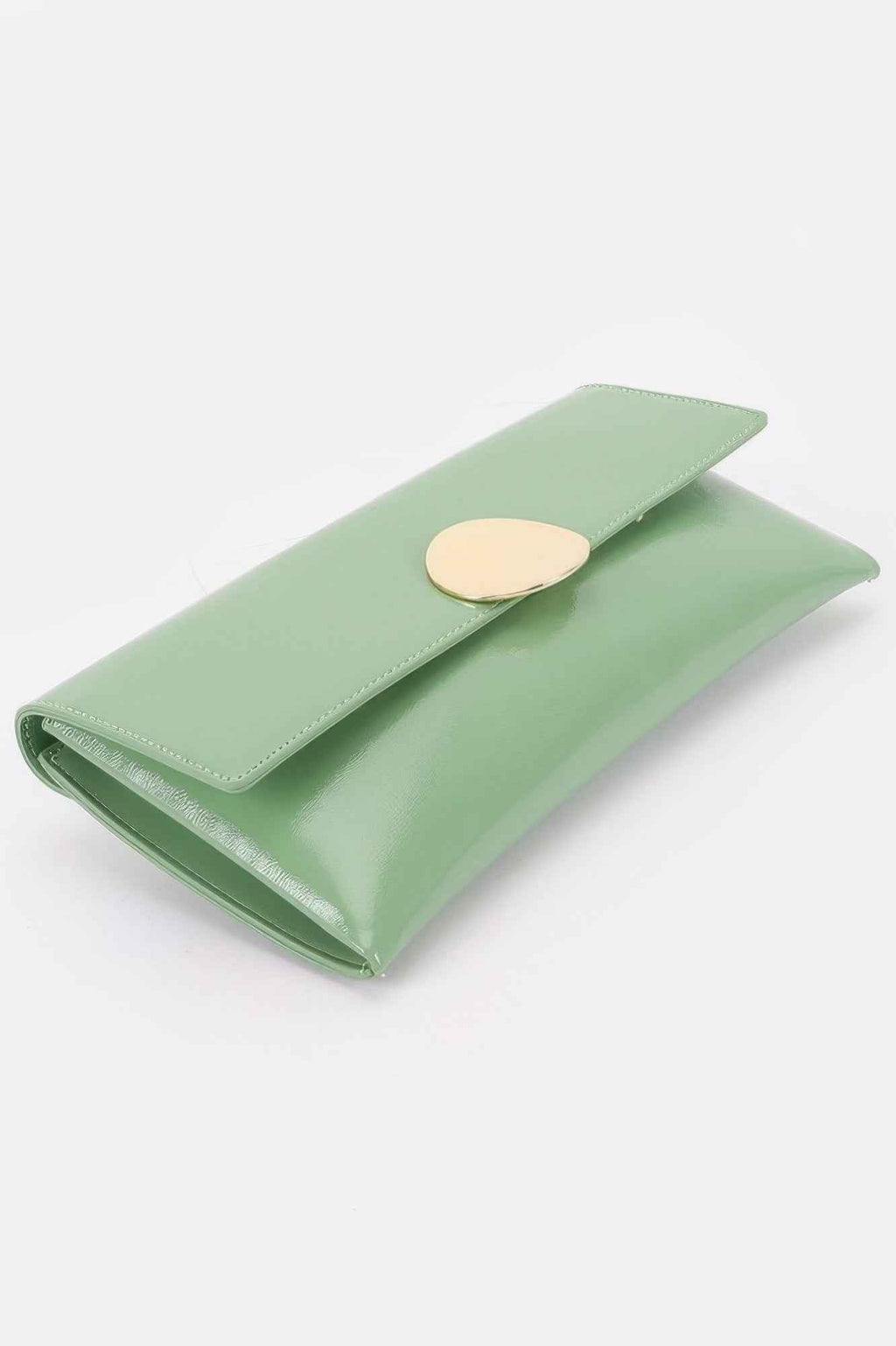 Patent Vegan Leather Evening Bag
