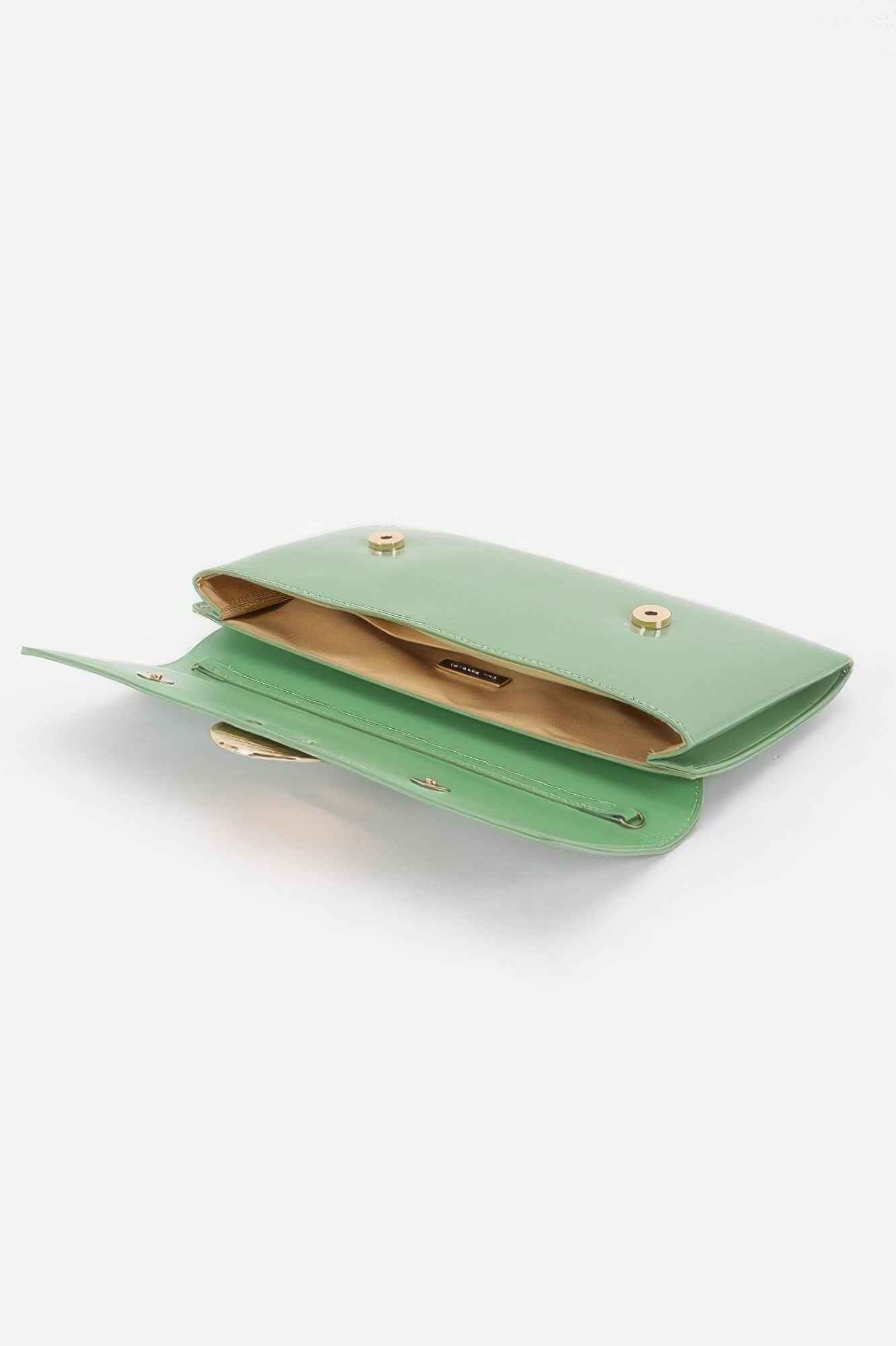 Patent Vegan Leather Evening Bag