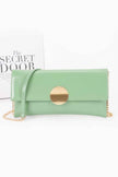 Patent Vegan Leather Evening Bag