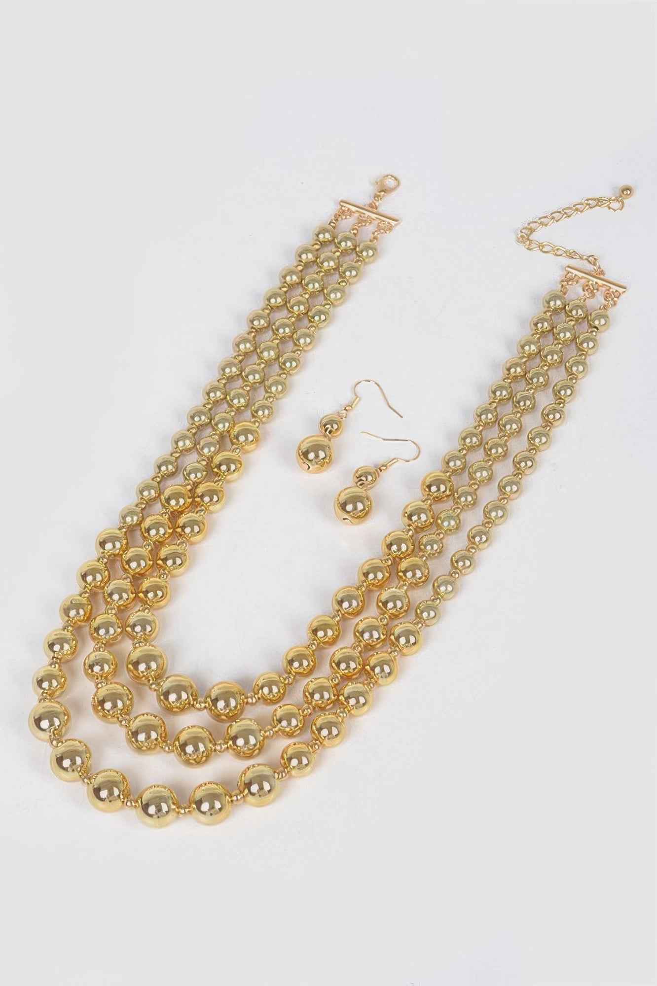 Ccb Ball Necklace Set