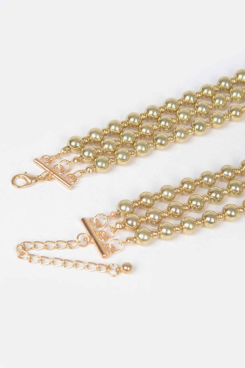 Ccb Ball Necklace Set