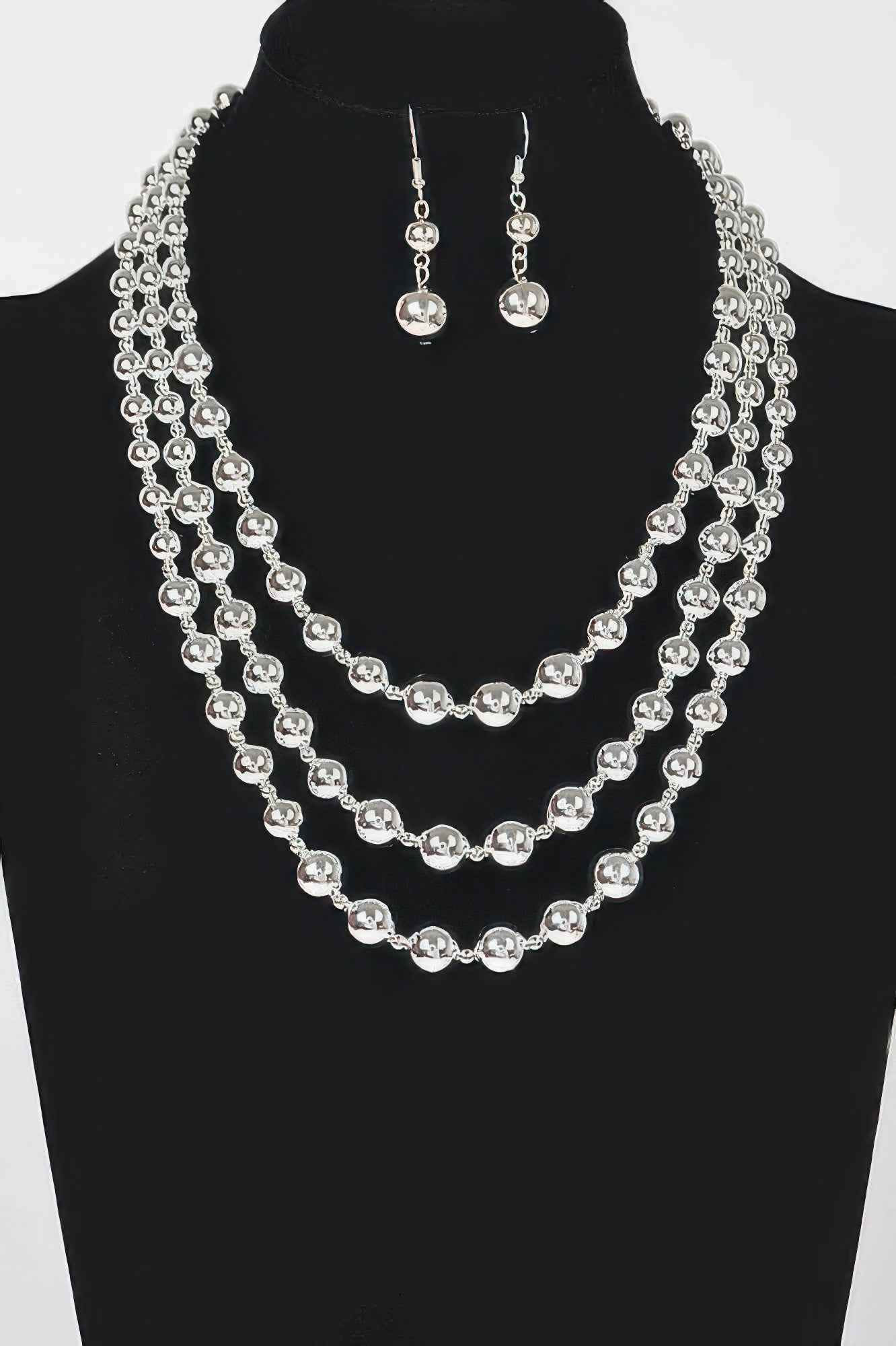 Ccb Ball Necklace Set