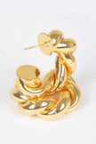 Metal Gold Plated Earring