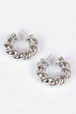 Metal Gold Plated Earring